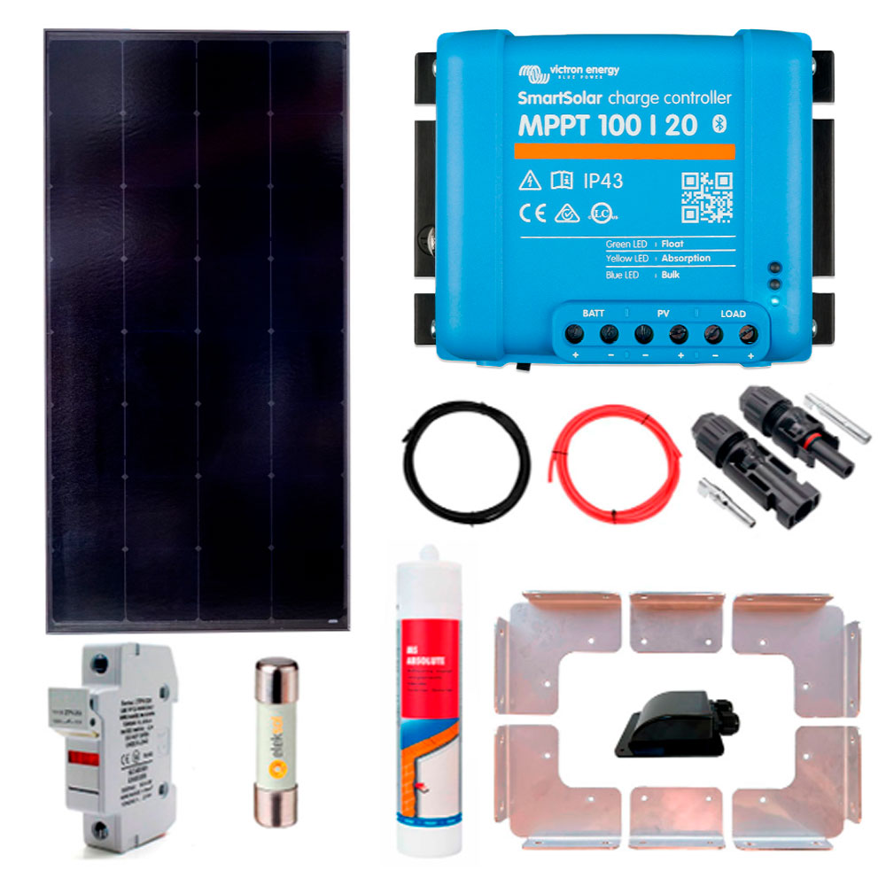 Eleksol Kit Solar Camper 250W HPBC + Bluetooth