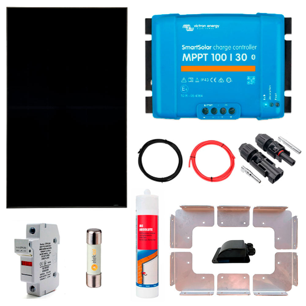 Eleksol Kit Solar Camper 400W Full Black + Bluetooth