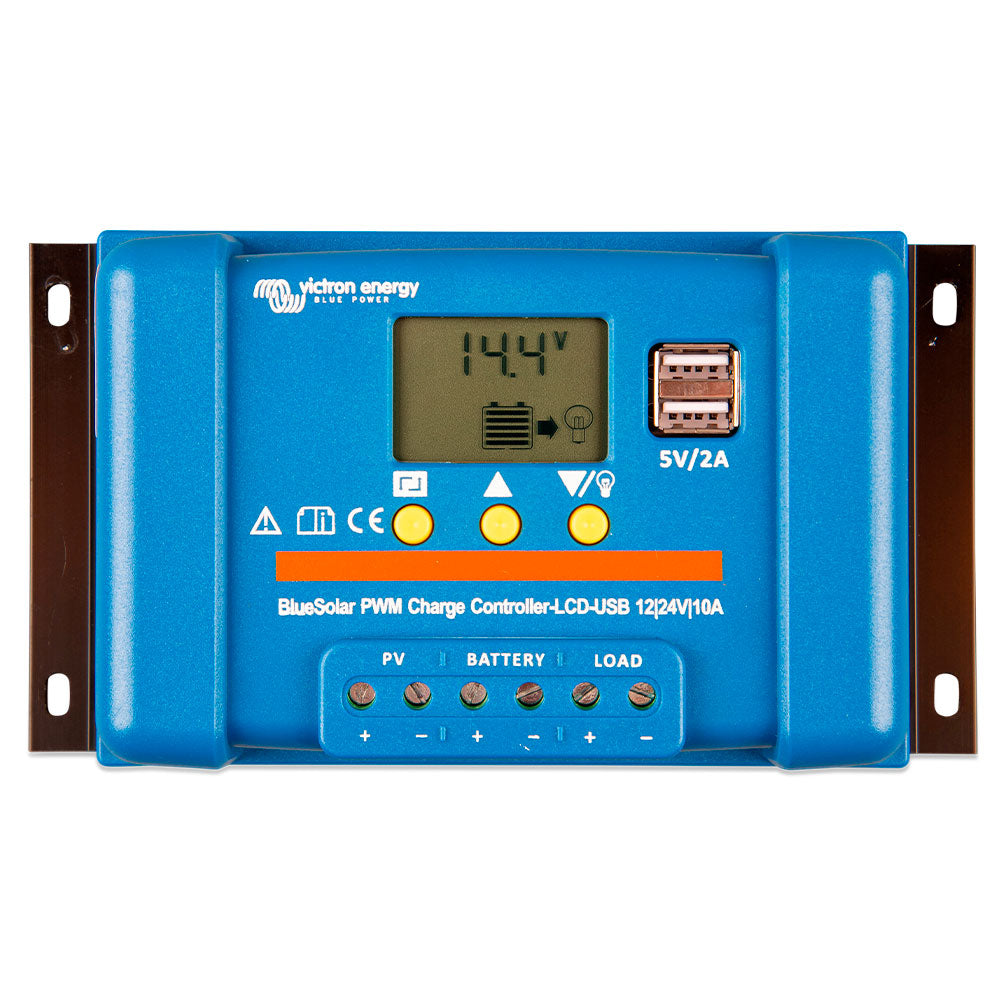 Victron Energy BlueSolar PWM-LCD&USB 12/24V-10A