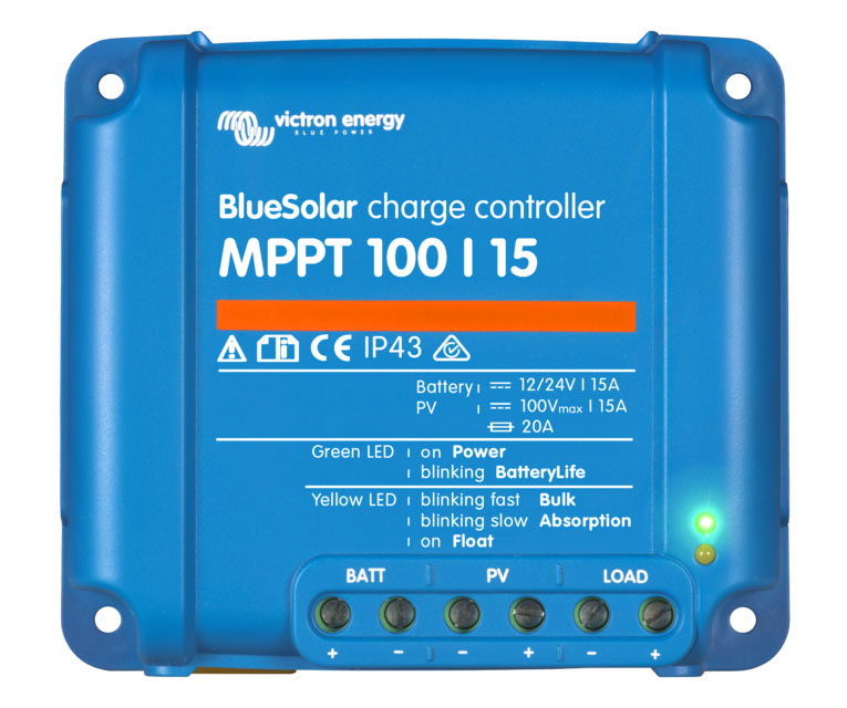 Victron Energy Controlador de Carga BlueSolar MPPT 100/15 Victron Energy