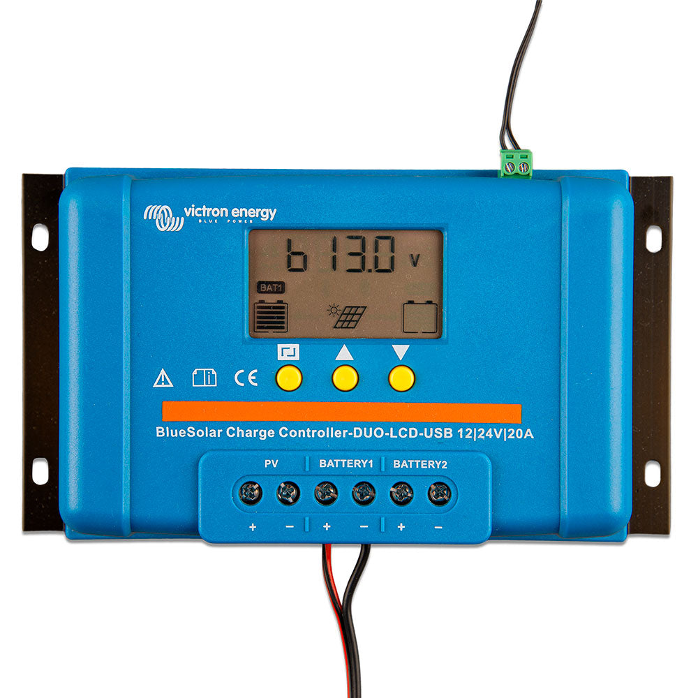 Victron Energy BlueSolar PWM DUO-LCD&USB 12/24V-20A