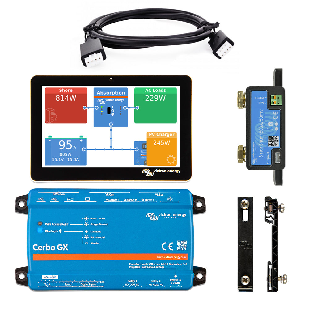 Kit Monitorización Cerbo GX + Touch 50
