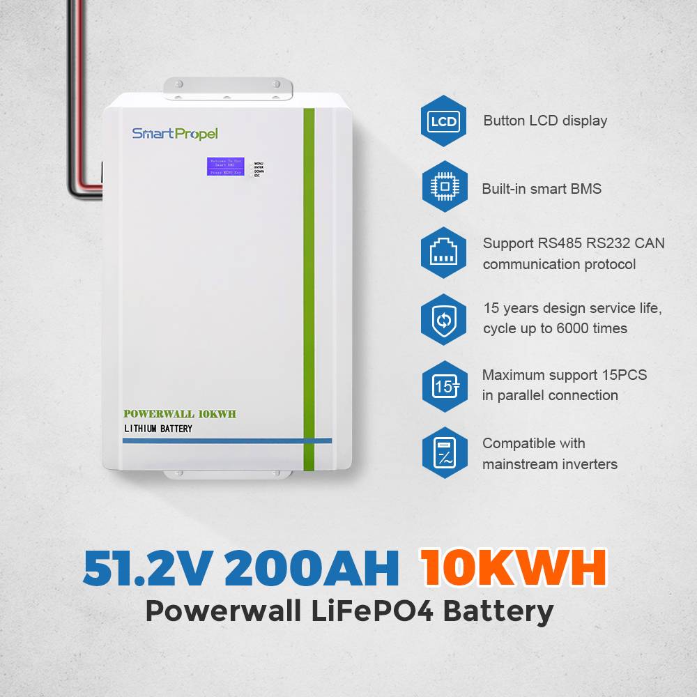 SmartPropel - Speicher - 5/10/15kWh Powerwall Energy Storage System (But... SP-P1-15Kwh - Art. 34709
