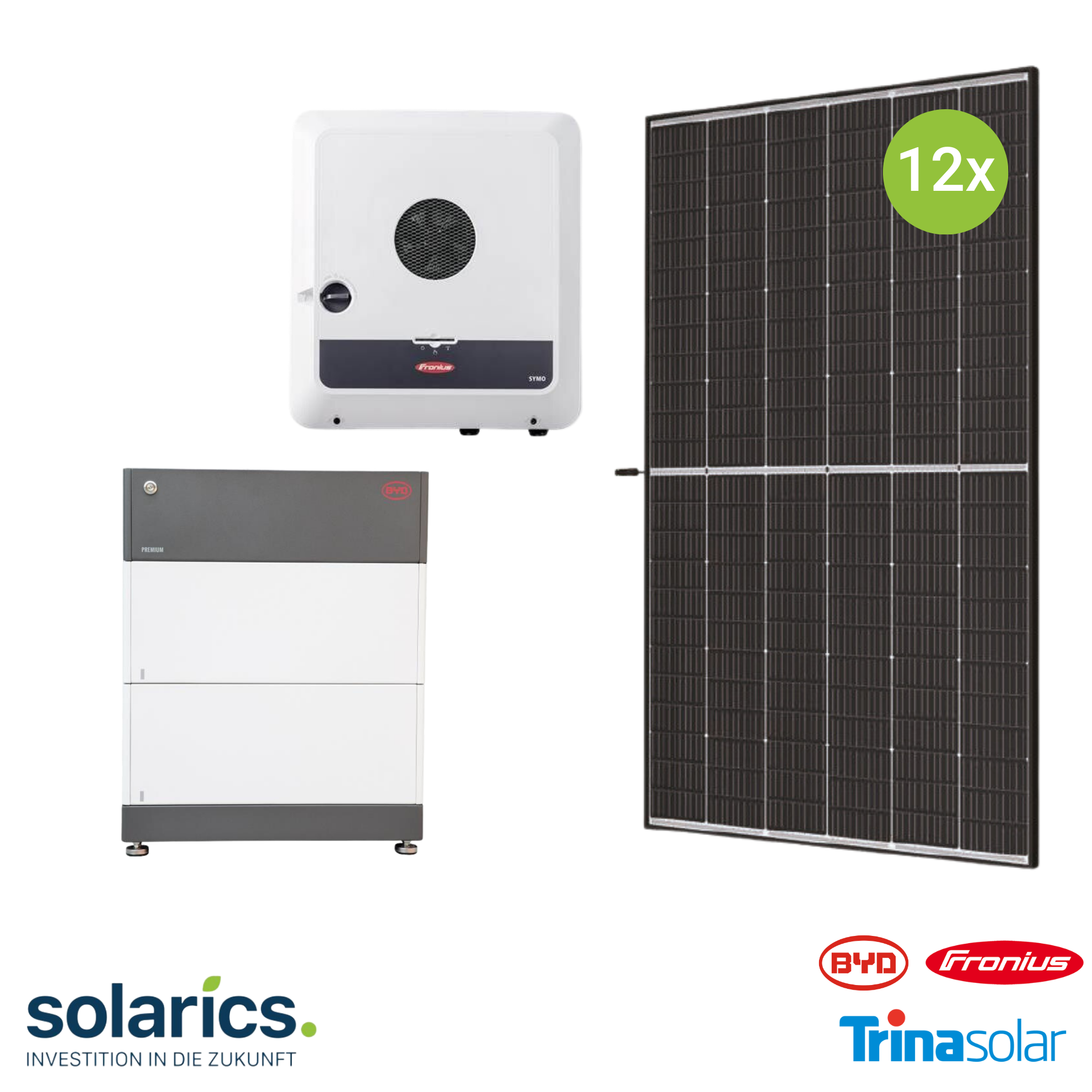 5kWp FRONIUS Solar-Komplettpaket mit Speicher