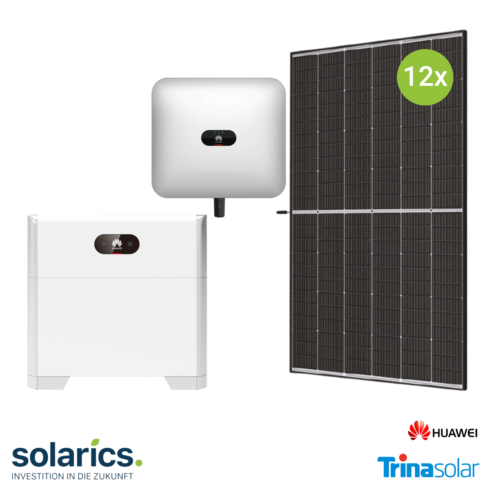 5kWp HUAWEI Solar-Komplettpaket mit Speicher