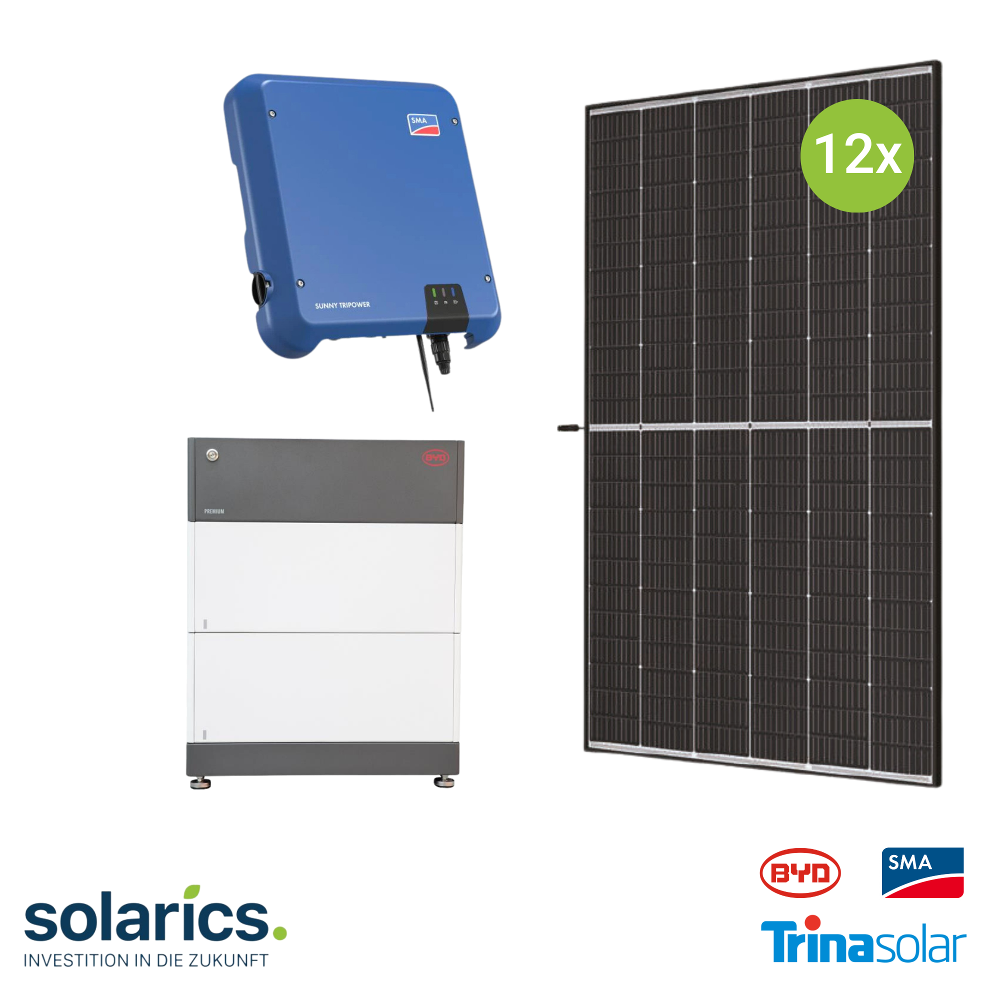 5kWp SMA Solar-Komplettpaket mit Speicher