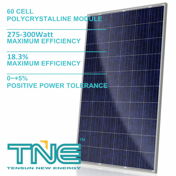 Ningbo Tensun New Energy Co., Ltd. - Solarmodul - 60Cells 270-300W 300 - Art. 210853