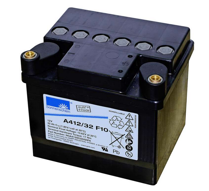Sonnenschein A412/32 F10 Blei-Gel-Akku 12V 32Ah