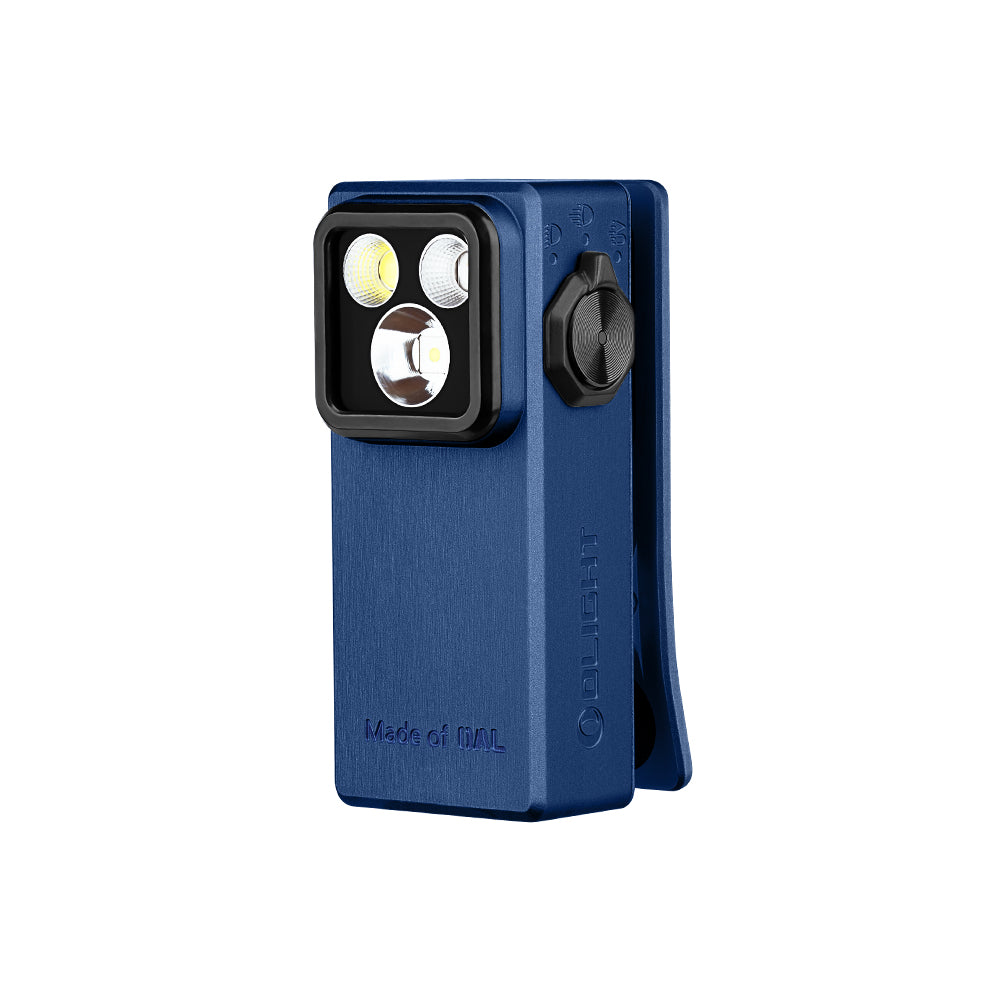 Olight Oclip Ultra (Navy Blue) - Das ultimative Leichtgewicht mit Profi-Funktionen