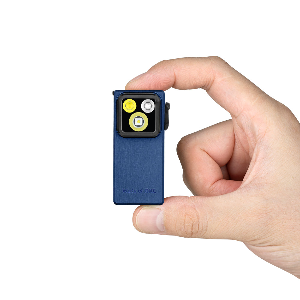 Olight Oclip Ultra (Navy Blue) - Das ultimative Leichtgewicht mit Profi-Funktionen