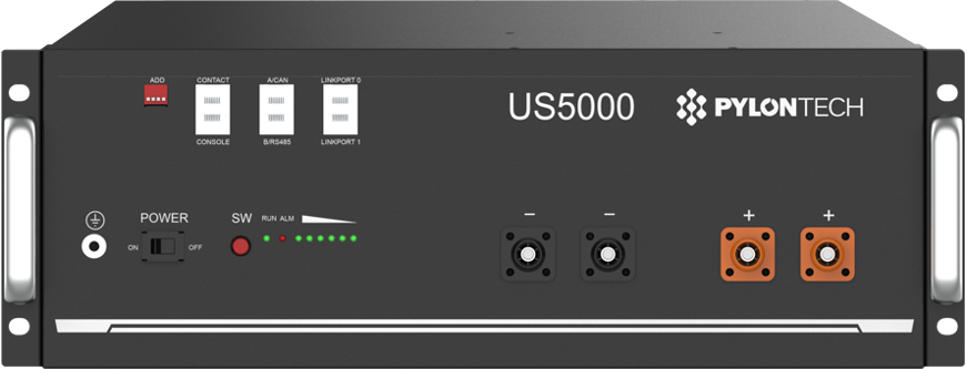 Pylontech US2000 C 2.4kWh Lithiumbatterie – 3er-Paket + 15U Rack