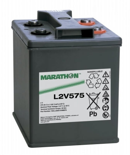 Exide Marathon L2V575 - 2 V 575 Ah Industriebatterie