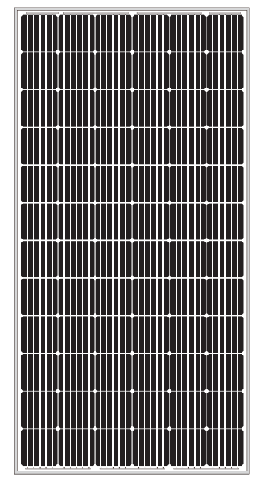 Sri Savitr Solar Pvt Ltd - Solarmodul - 72-Mono SSS-MN310-350W SSS-MN-310 - Art. 185363