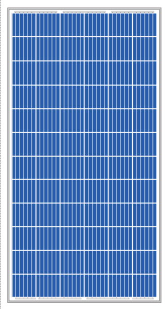 Sri Savitr Solar Pvt Ltd - Solarmodul - 72-Poly SSS300-340W SSS-330 - Art. 185361
