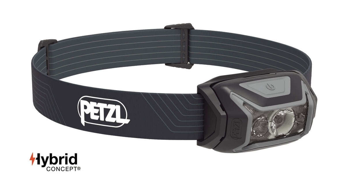 PETZL ACTIK Stirnlampe 450 Lumen (grau)