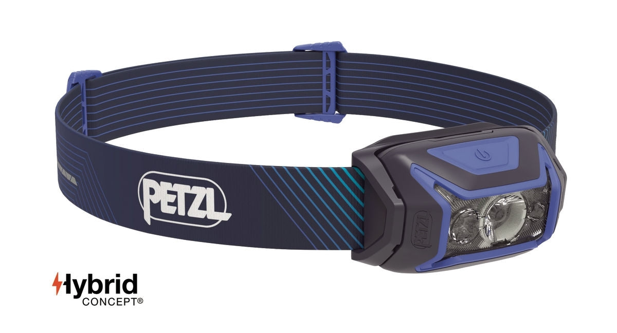 PETZL ACTIK CORE Stirnlampe 600 Lumen (blau)