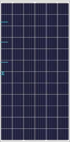 Ningbo Tensun New Energy Co., Ltd. - Solarmodul - 72Cells 315-335W 335P - Art. 129873