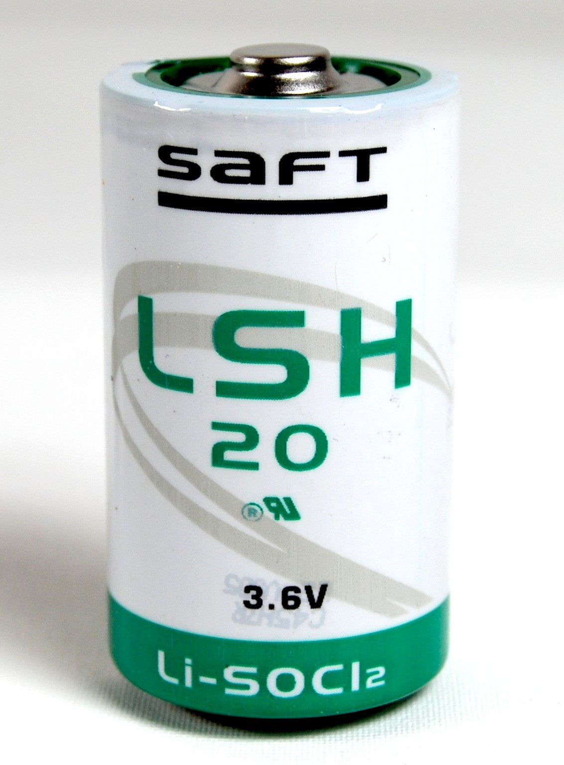 Saft Lithium Rundzelle LSH20 mit 3,6 V und 13,0 Ah