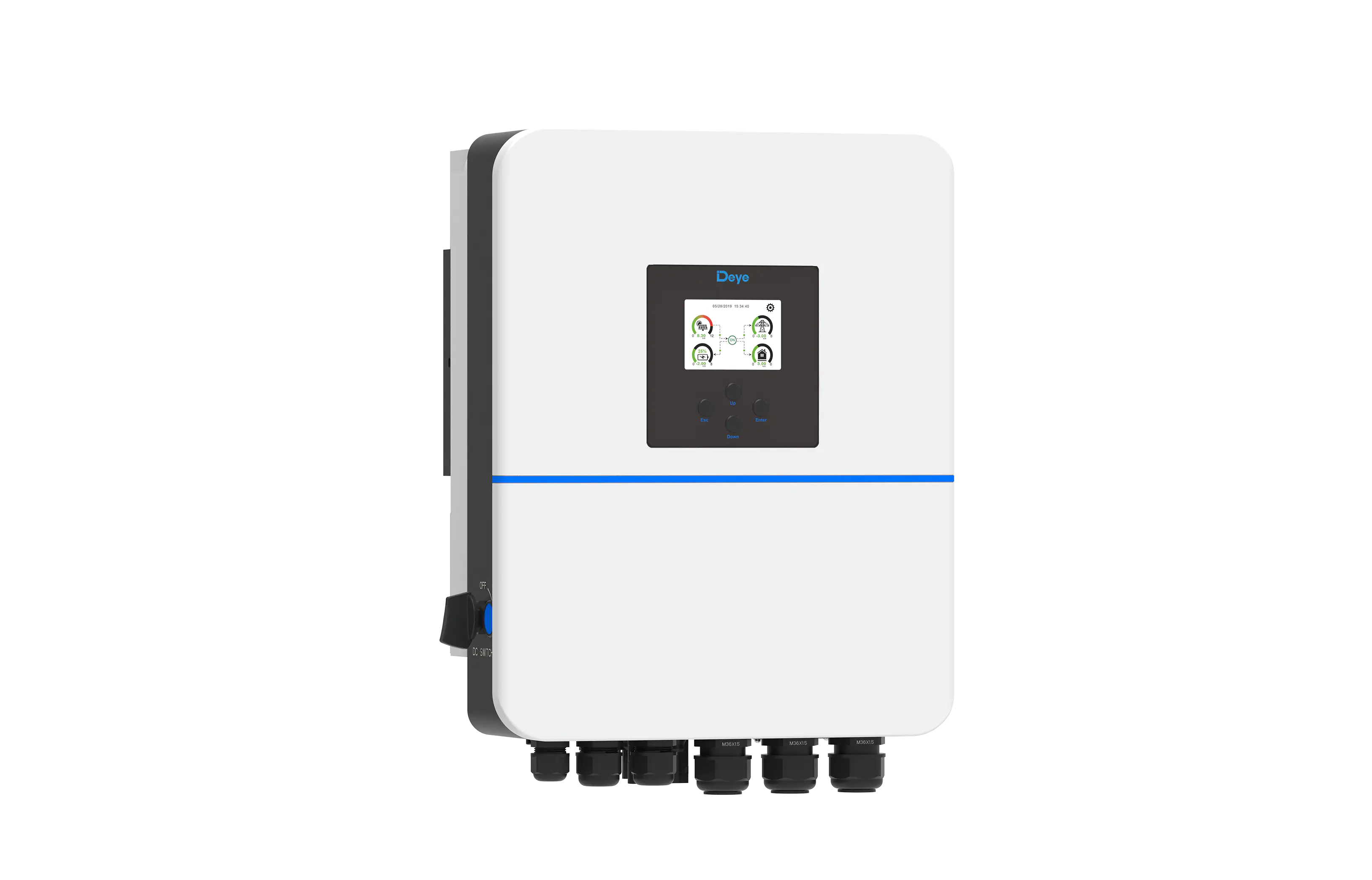 Deye SUN-12K-SG01HP3-EU-DM2 - 10 kW Hochvolt-Hybrid-Wechselrichter