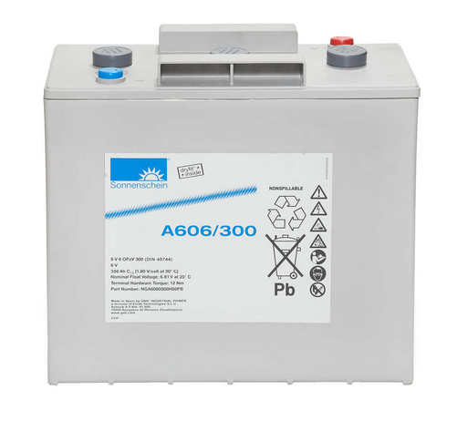 Sonnenschein A606/300 6 V 300 Ah VRLA-Gel-Batterie f