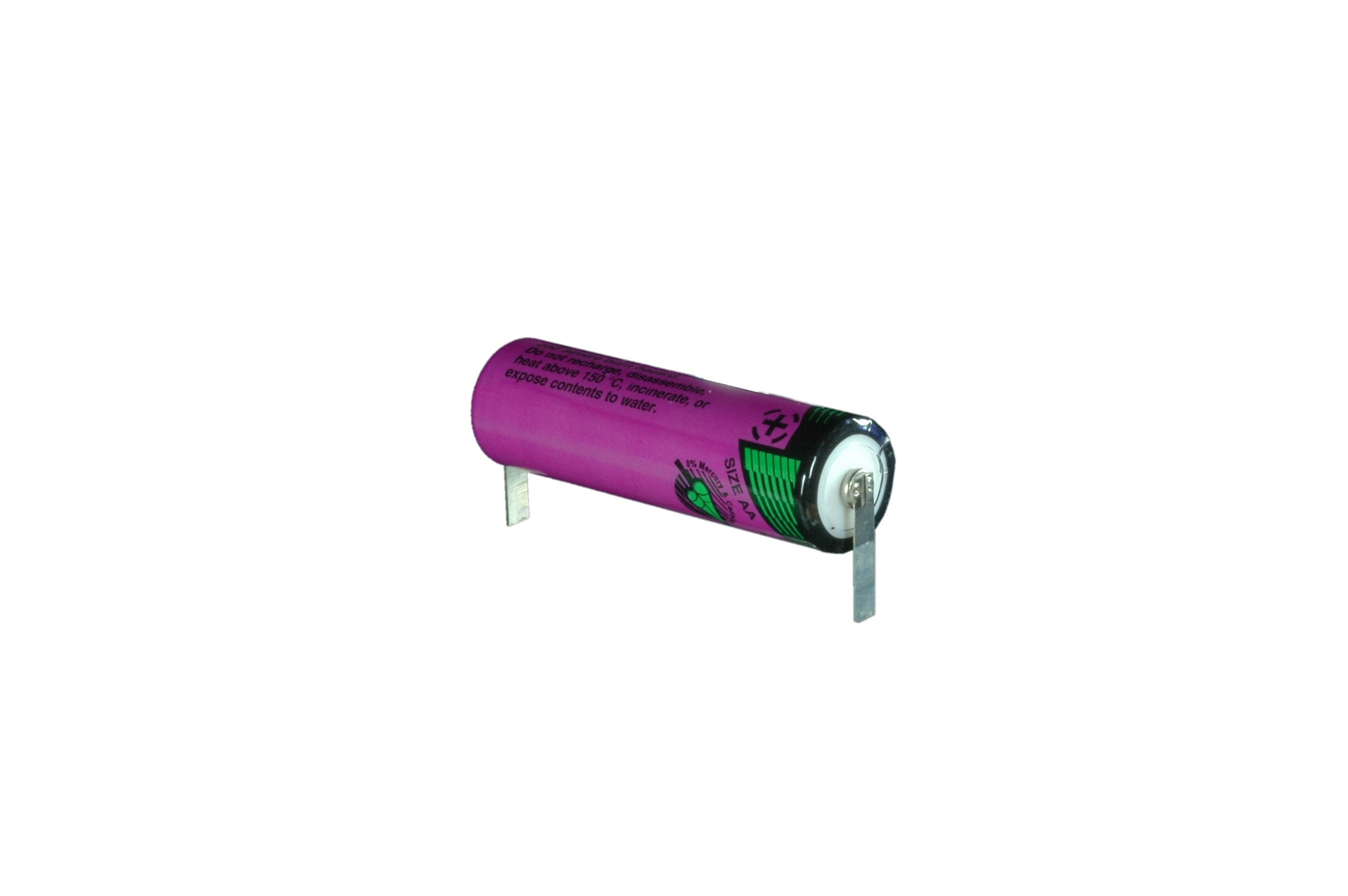 Tadiran SL-560T Hochtemperatur Lithium Batterie AA mit 3,6 V und 1,7 Ah, mit L