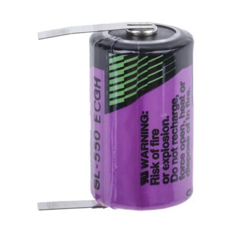 Tadiran SL-350T Lithium Batterie 1/2 AA mit 3,6 V und 1,2 Ah, mit L