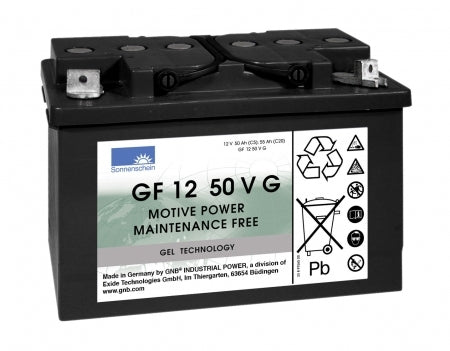 Sonnenschein GF 12 050 VG - 12 V 50 Ah Gel-Akku