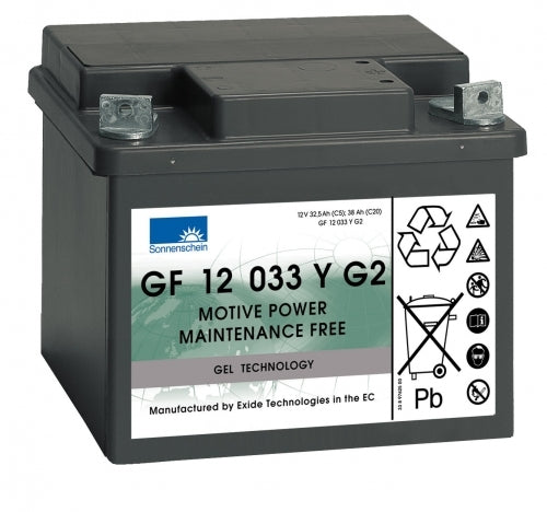Sonnenschein GF 12 033 YG2 - 12 V 32,5 Ah Gel-Akku