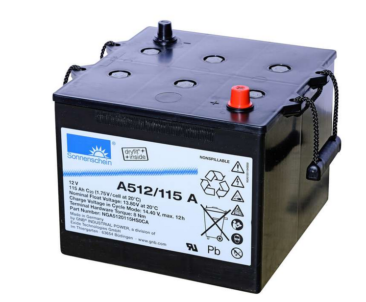 Sonnenschein Bleiakku A512/115 A - 12 V 115 Ah Dryfit Batterie