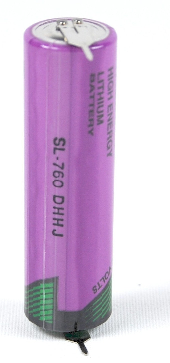 Tadiran SL-350T Lithium Batterie 1/2 AA mit 3,6 V und 1,2 Ah, mit L