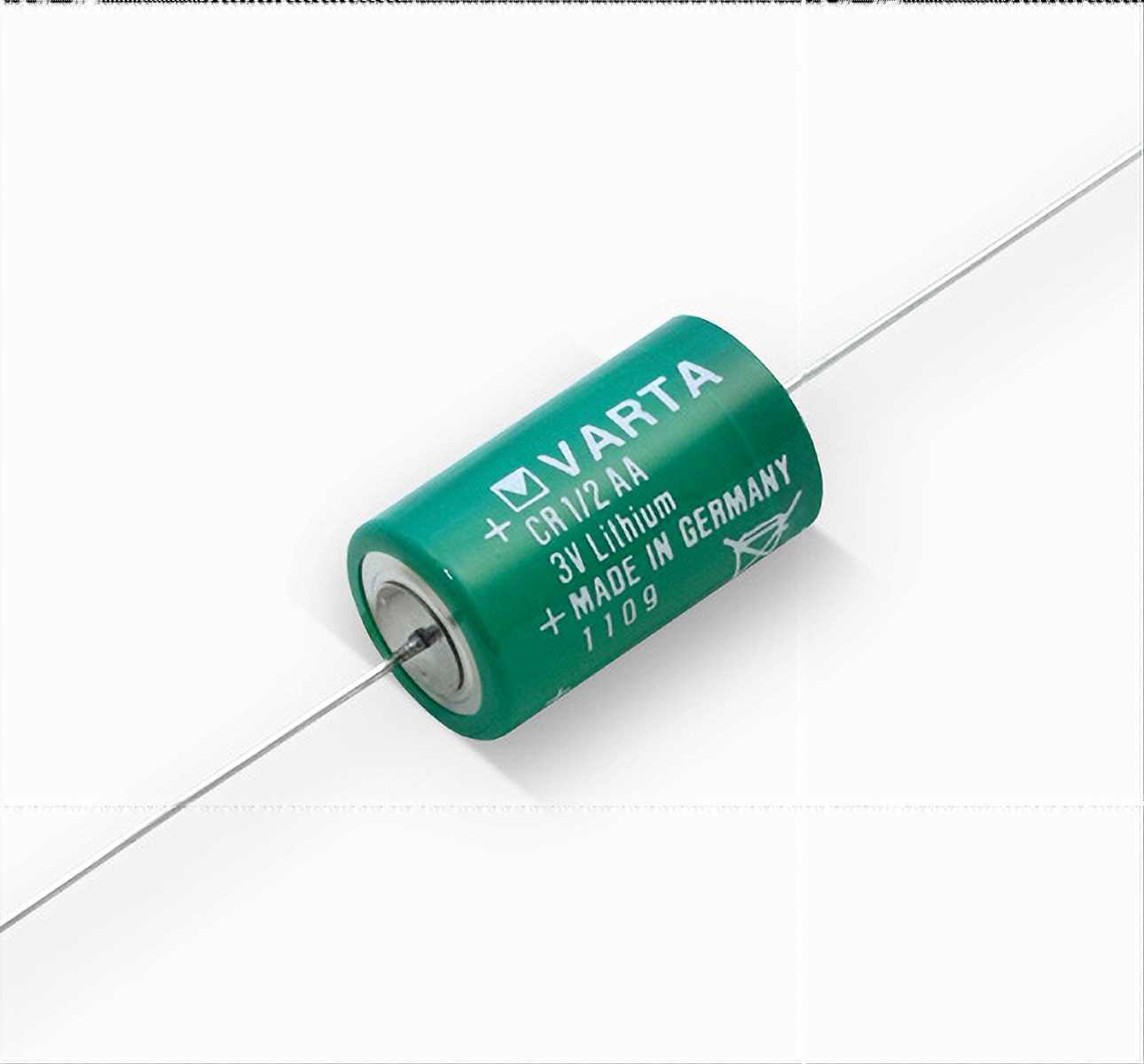 VARTA Lithium Batterie CR1/2AA 3V 970mAh mit axialen Anschl