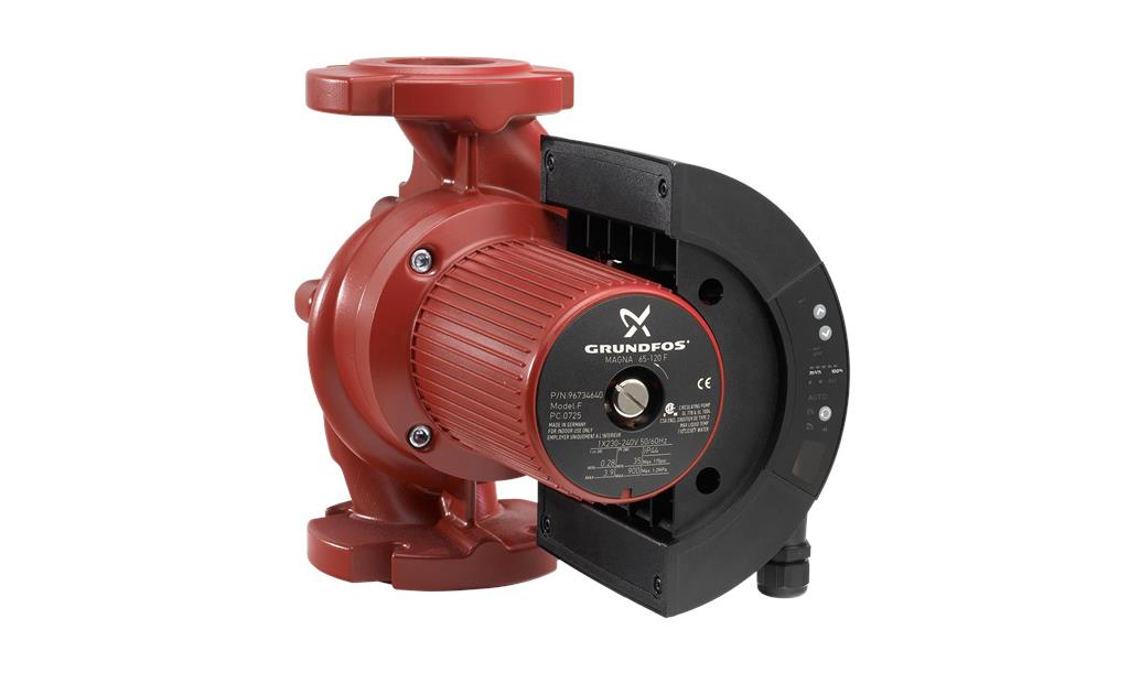 Grundfos Magna 40-120F mit 250 mm Einbaulänge