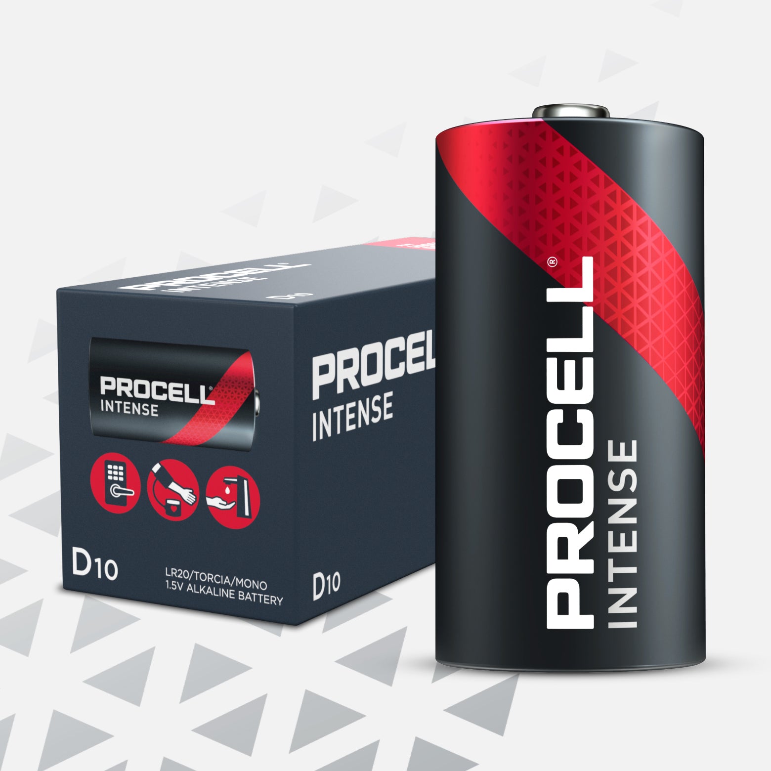Duracell Procell Intense Power Alkaline Batterie Mono D PX1300 1,5V