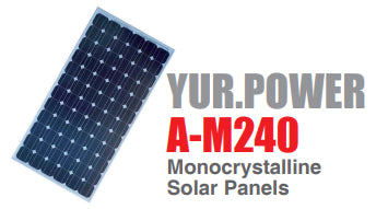 Yuraku Pte Ltd. - Solarmodul - A-M240 A-M240 - Art. 185547