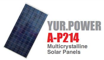 Yuraku Pte Ltd. - Solarmodul - A-P214 A-P214 - Art. 185521