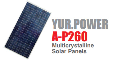 Yuraku Pte Ltd. - Solarmodul - A-P260 A-P260 - Art. 185526