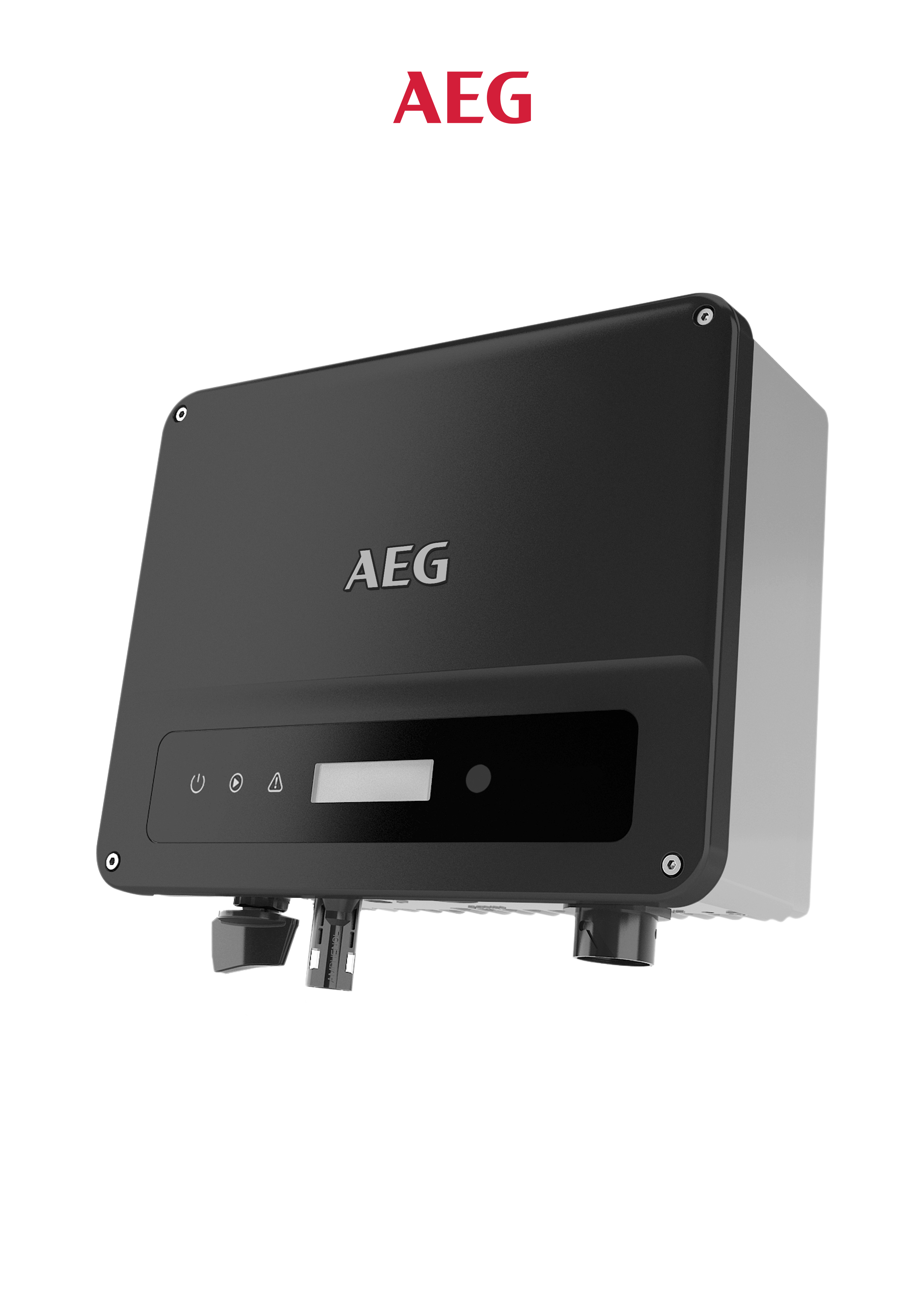 AEG AS-2500 Wechselrichter 2.5 kW, 1PH, 1 MPPT, IP65 mit DC-Schalter und WLAN