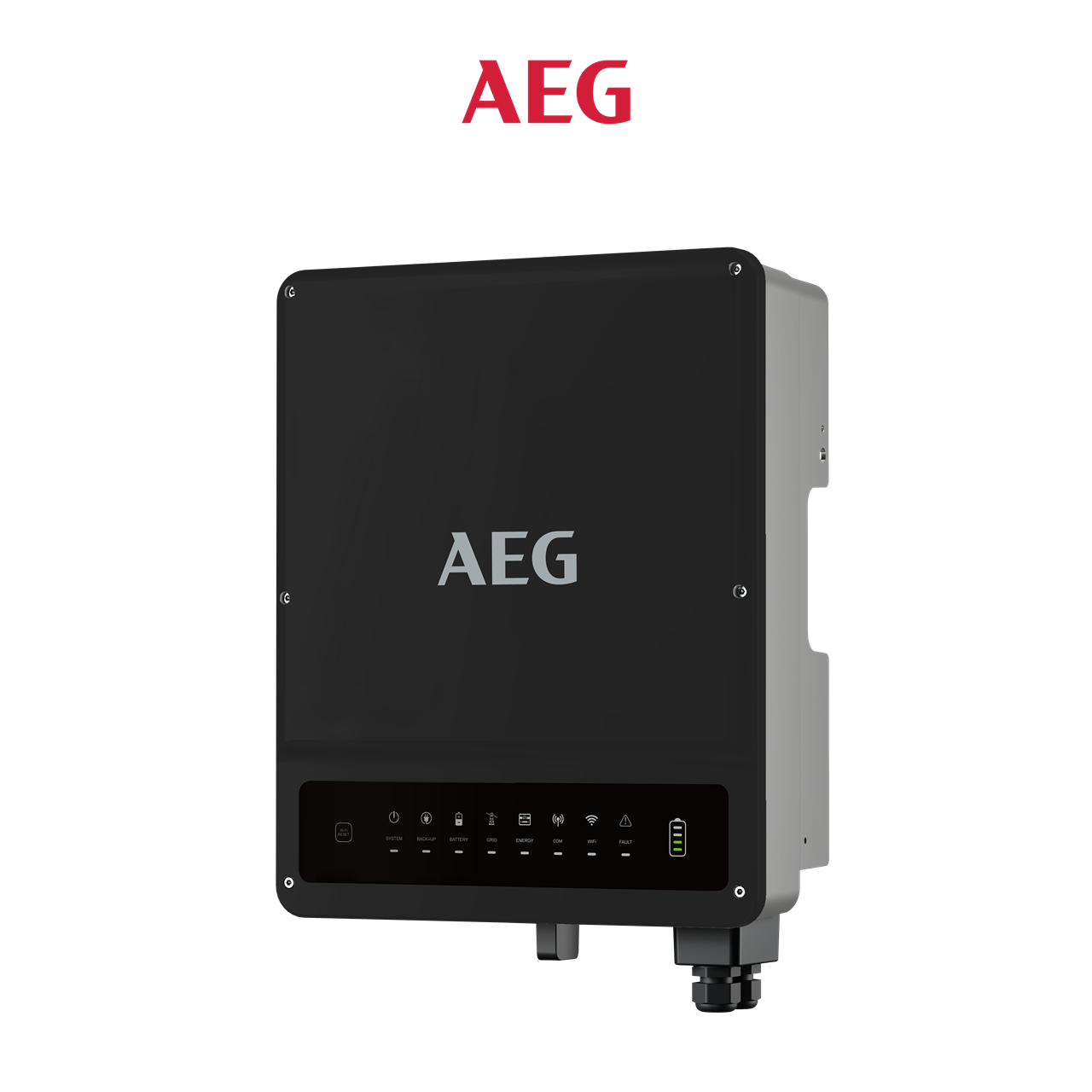 AEG AS-8000-2 Hybrid Wechselrichter 8 kW, 3PH, 2 MPPT, IP66 mit DC-Schalter und WLAN