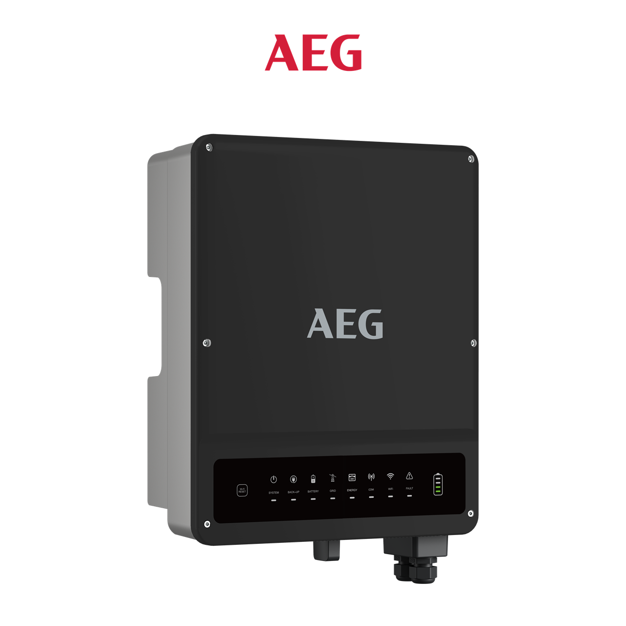 AEG AS-8000-2 Hybrid Wechselrichter 8 kW, 3PH, 2 MPPT, IP66 mit DC-Schalter und WLAN