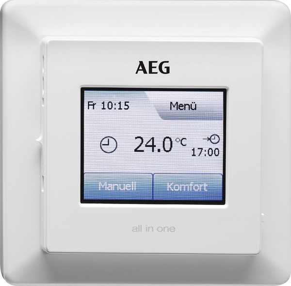 AEG Fussbodentemperaturregler FRTD 903 TC UP mit Wochenuhr Begrenzung