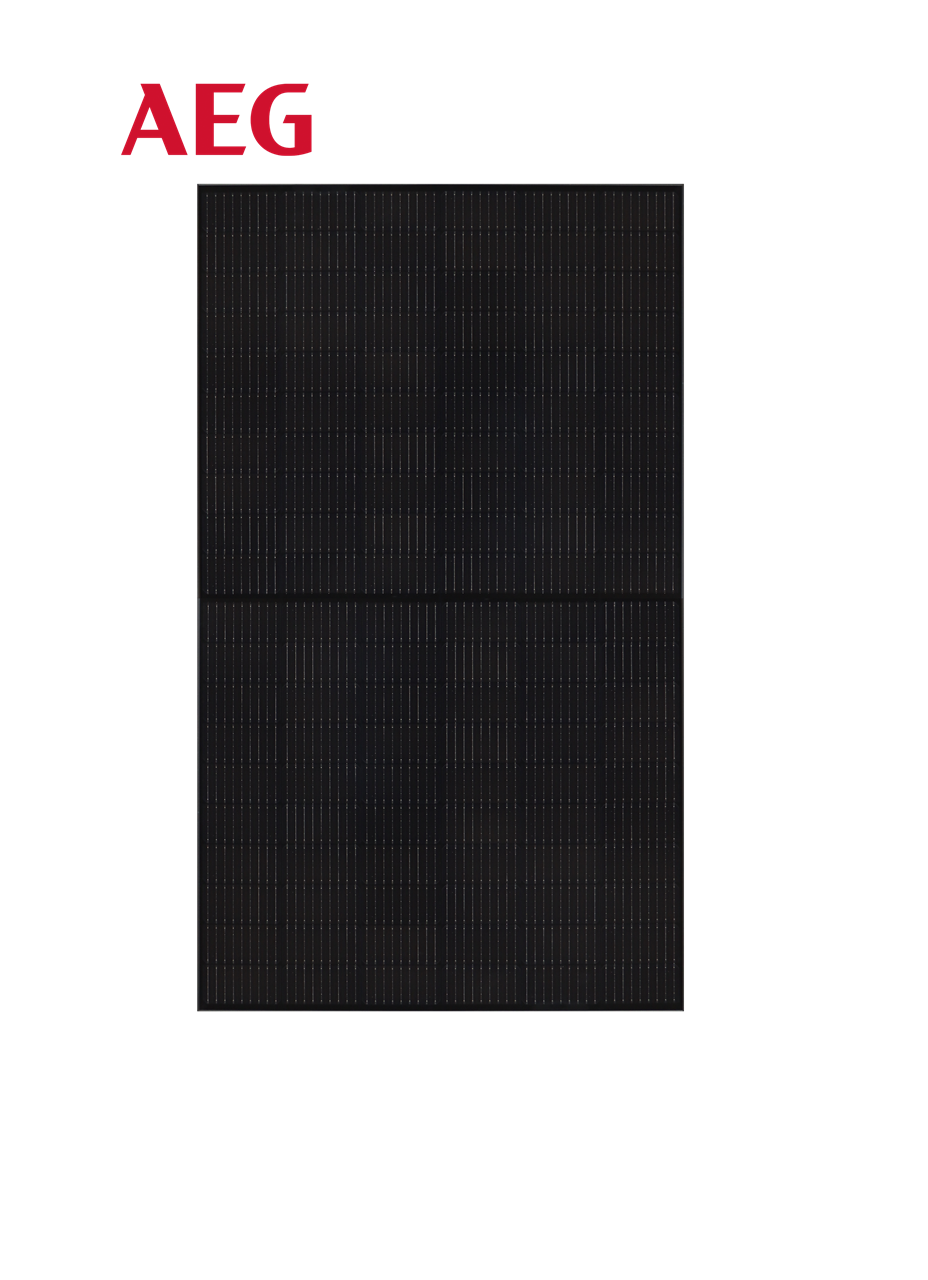 AEG Solarmodul AEG-AS-M1202B-H(M6)-375 Half Cut monokristalline 375W Vollschwarz