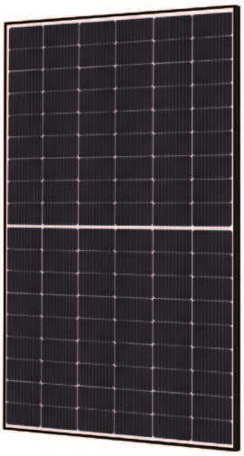 AEG Solarmodul AS-M1083Z-H(M10)-410/HV Mono Half Cut 410 Wp Schwarzer Rahmen
