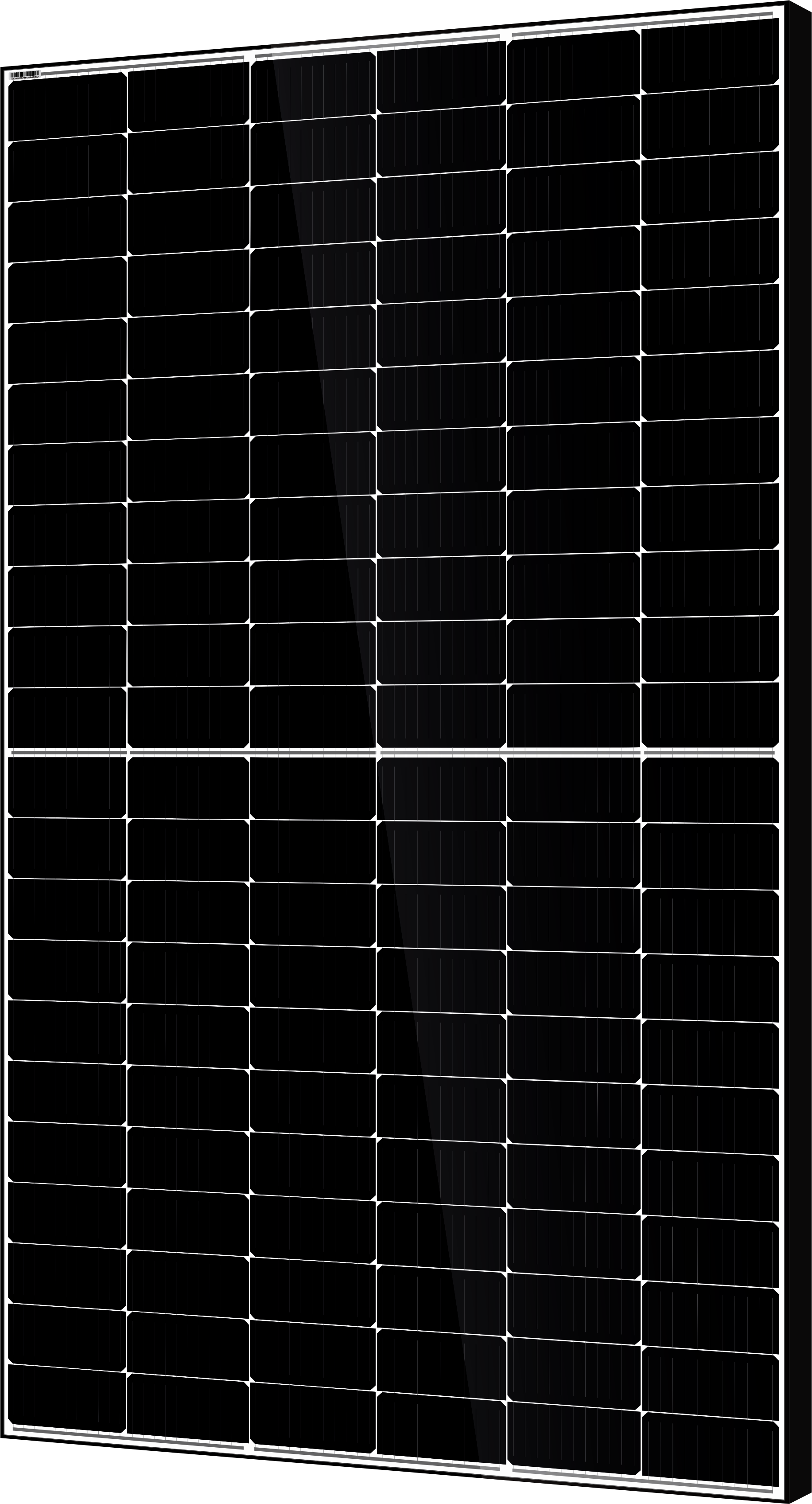 AEG Solarmodul AS-M132(X)Z-H(M10)-500 Mono Half Cut 500 Wp Schwarzer Rahmen