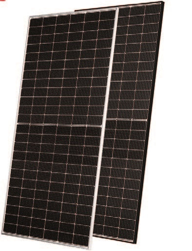 AEG Solarmodul AS-M1444Z-H(M10)-540/HV Mono Half Cut 540 Wp Schwarzer Rahmen