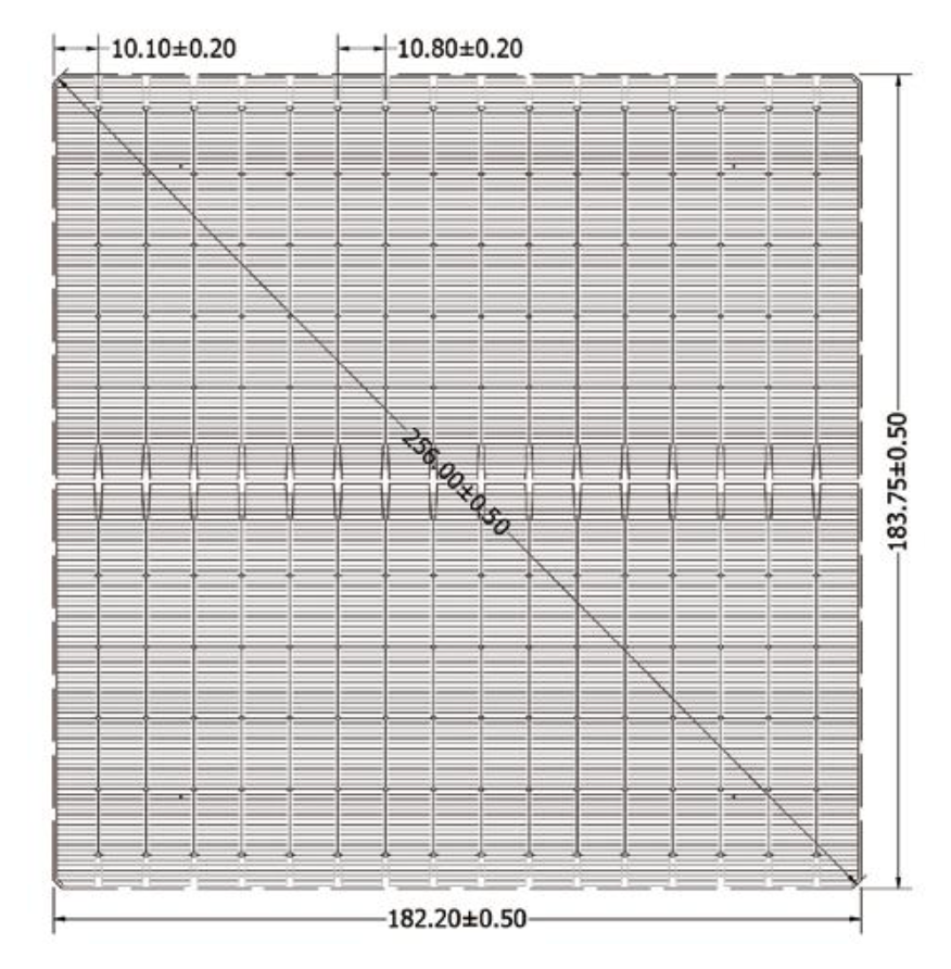 Changzhou Aoli Energy Technology Co., Ltd. - Zellen - ALN183.75-16B-12 TOPCon Bifacial 10 - Art. 27661