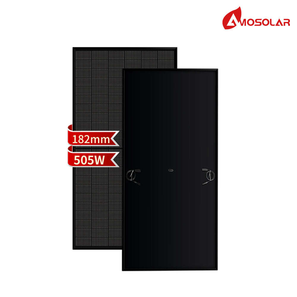 AmoSolar Co., Ltd. - Solarmodul - AS485-515BM10-132 Full Black AS495BM10-132 - Art. 198151