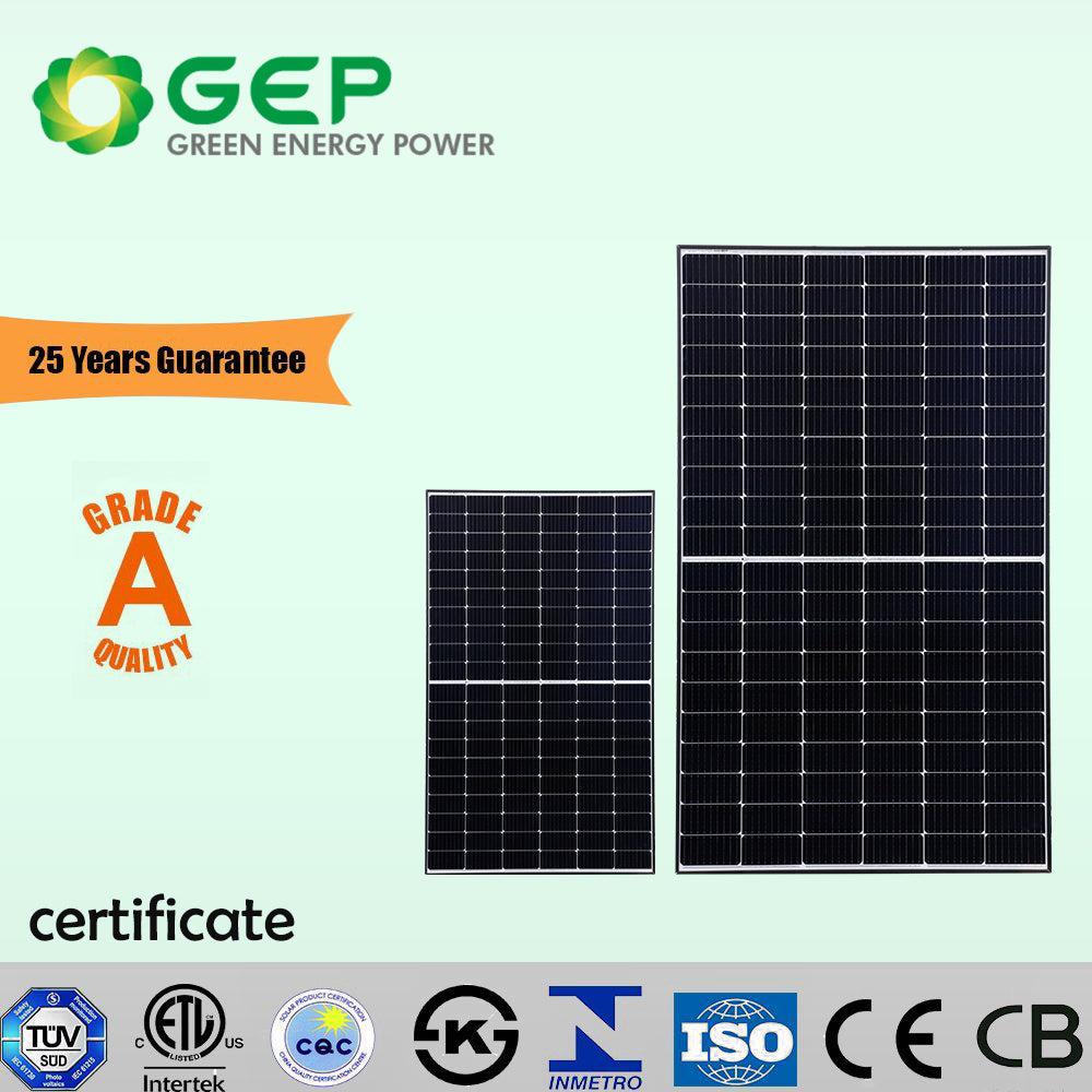 Jiangsu Green Energy Power Technology Co., Ltd. (GEP-Solar Manufacturing) - Solarmodul - ATLAS Series 465-480W 120HC - N Type GEP-BfMc480MH - Art. 201534