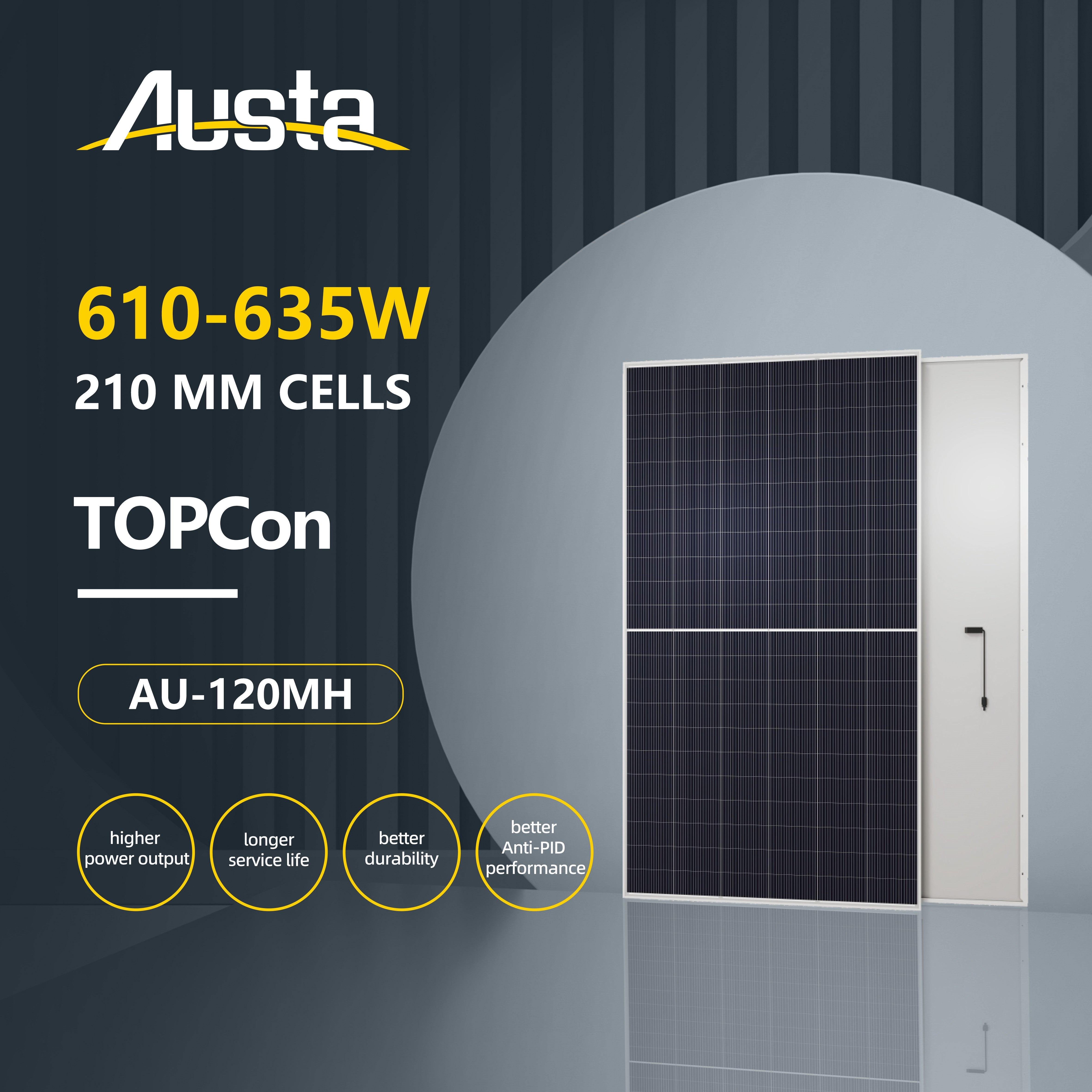 Austa Energy - Solarmodul - AU-120MH(210) AU615-30V-MH - Art. 217087