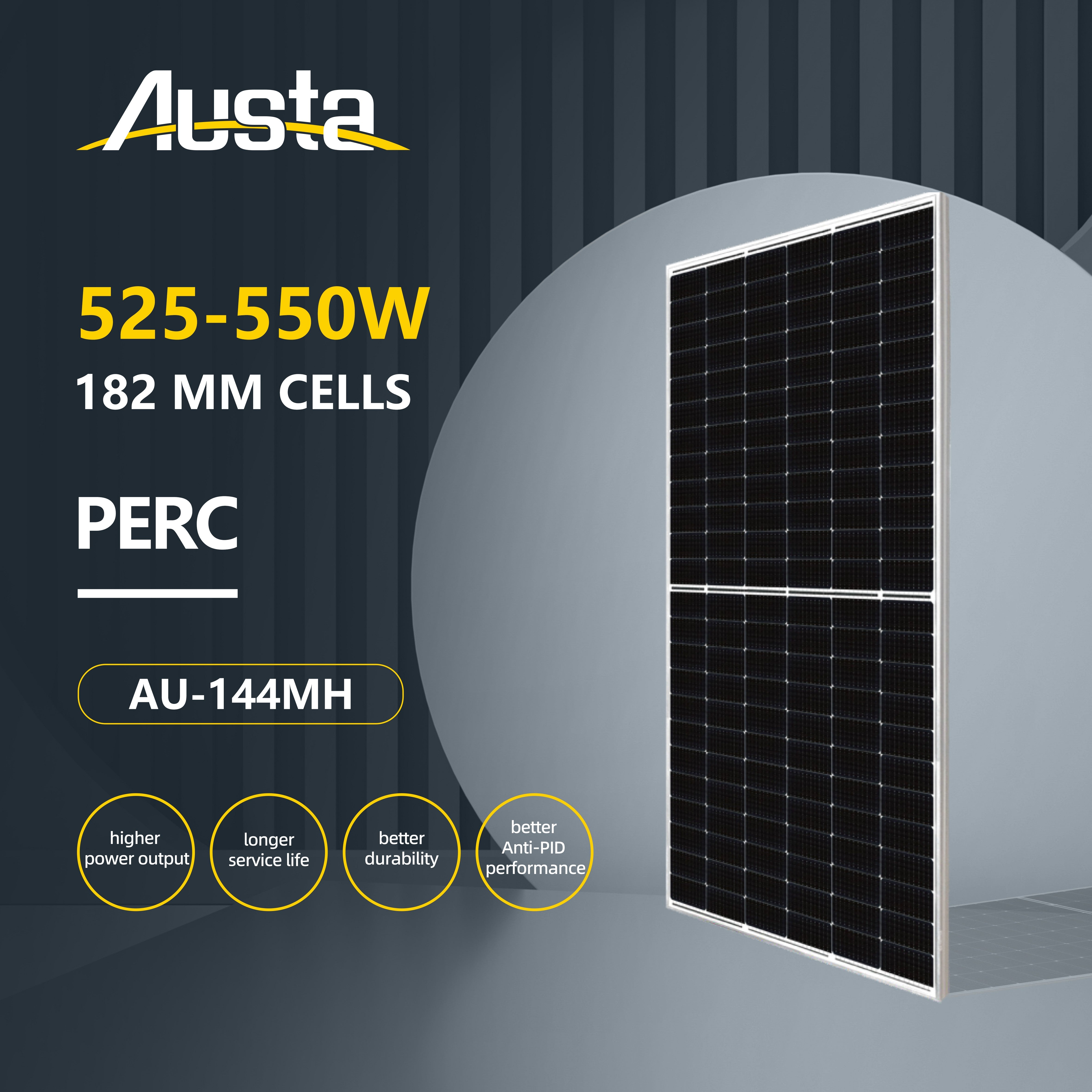 Austa Energy - Solarmodul - AU-144MH (PERC) 525-550W AU550-36V-MH - Art. 217192