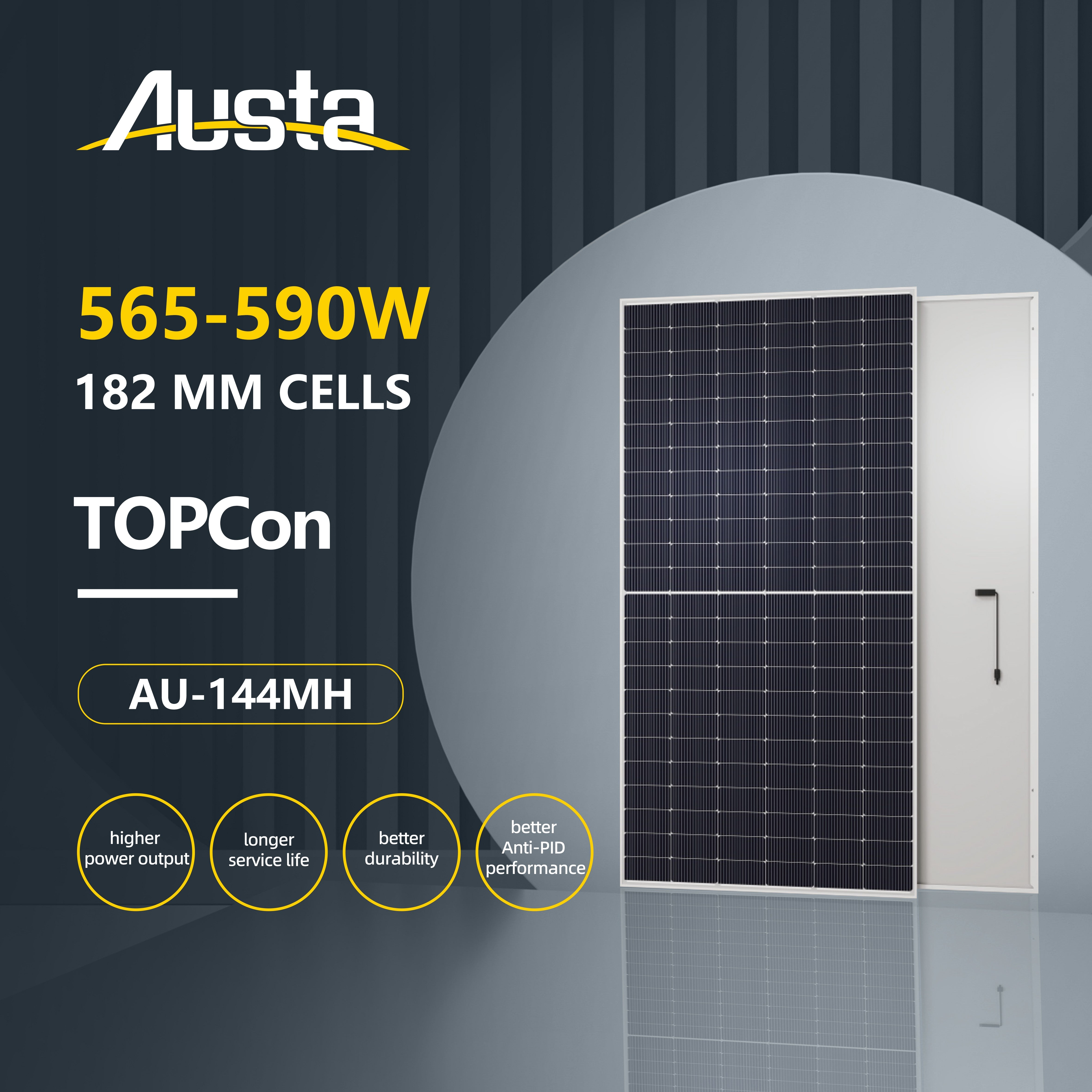 Austa Energy - Solarmodul - AU-144MH AU580-36V-MH - Art. 215157